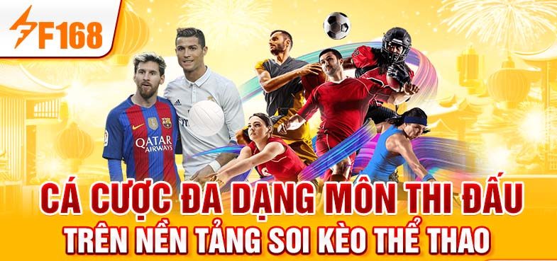 Cá cược đa dạng môn thi đấu trên nền tảng soi kèo thể thao